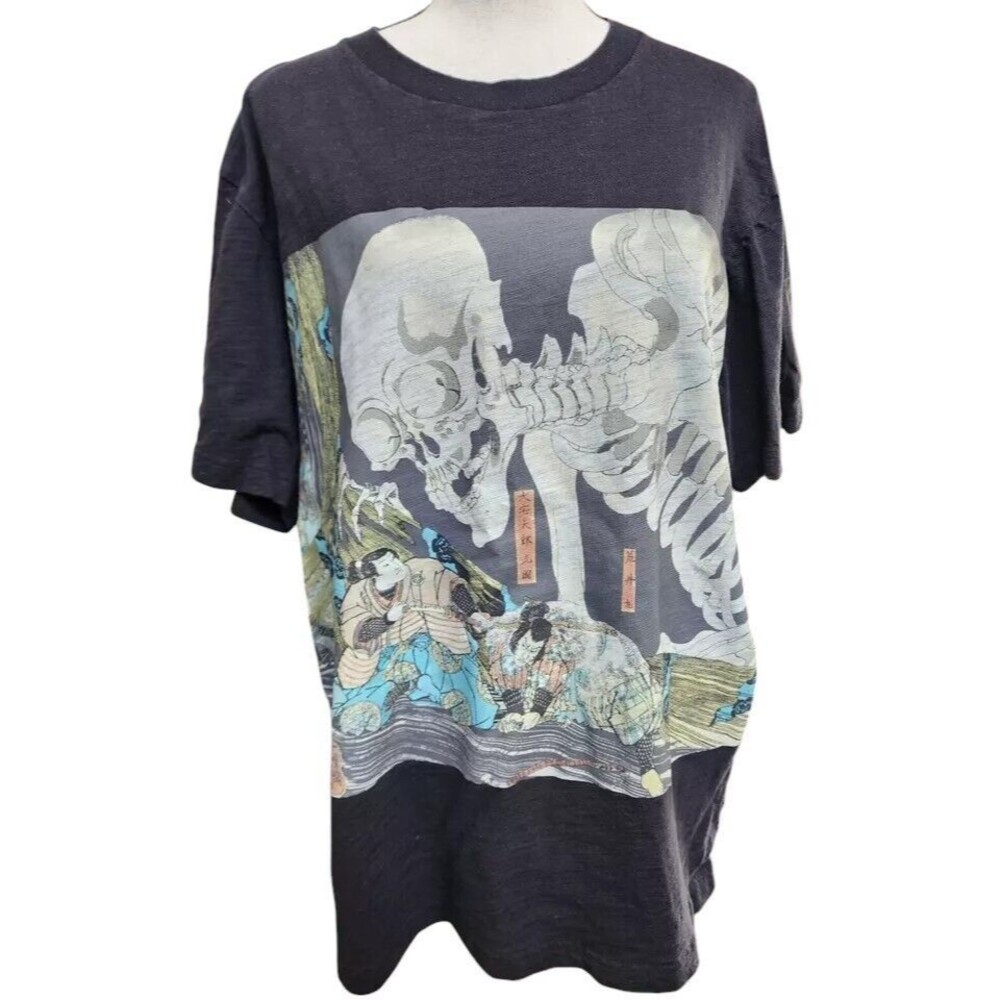 Uniqlo Museum Of Fine Arts Boston Size Large Black T-Shirt